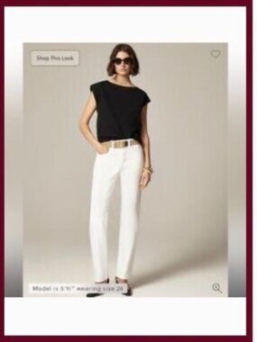 J.Crew Tall slouchy jean